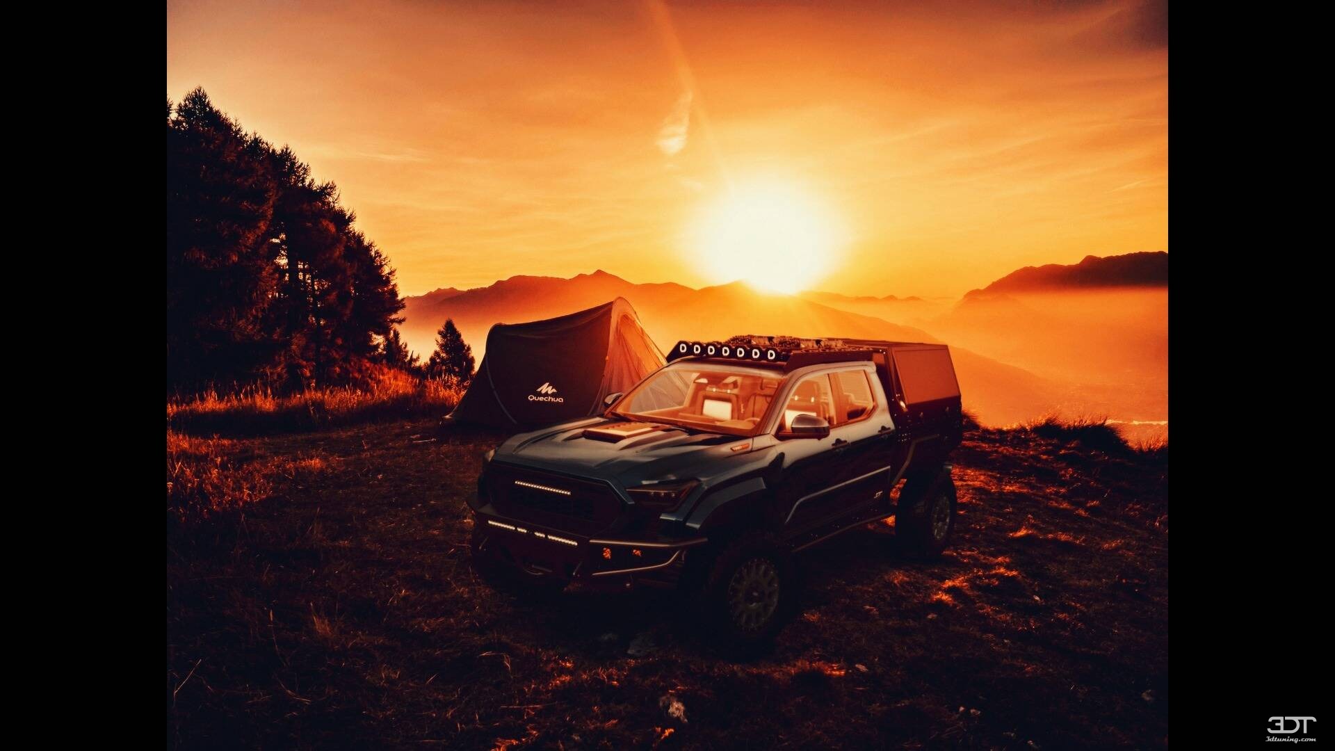 Toyota Tacoma Crew Cab 4 Door pickup truck 2024 Images