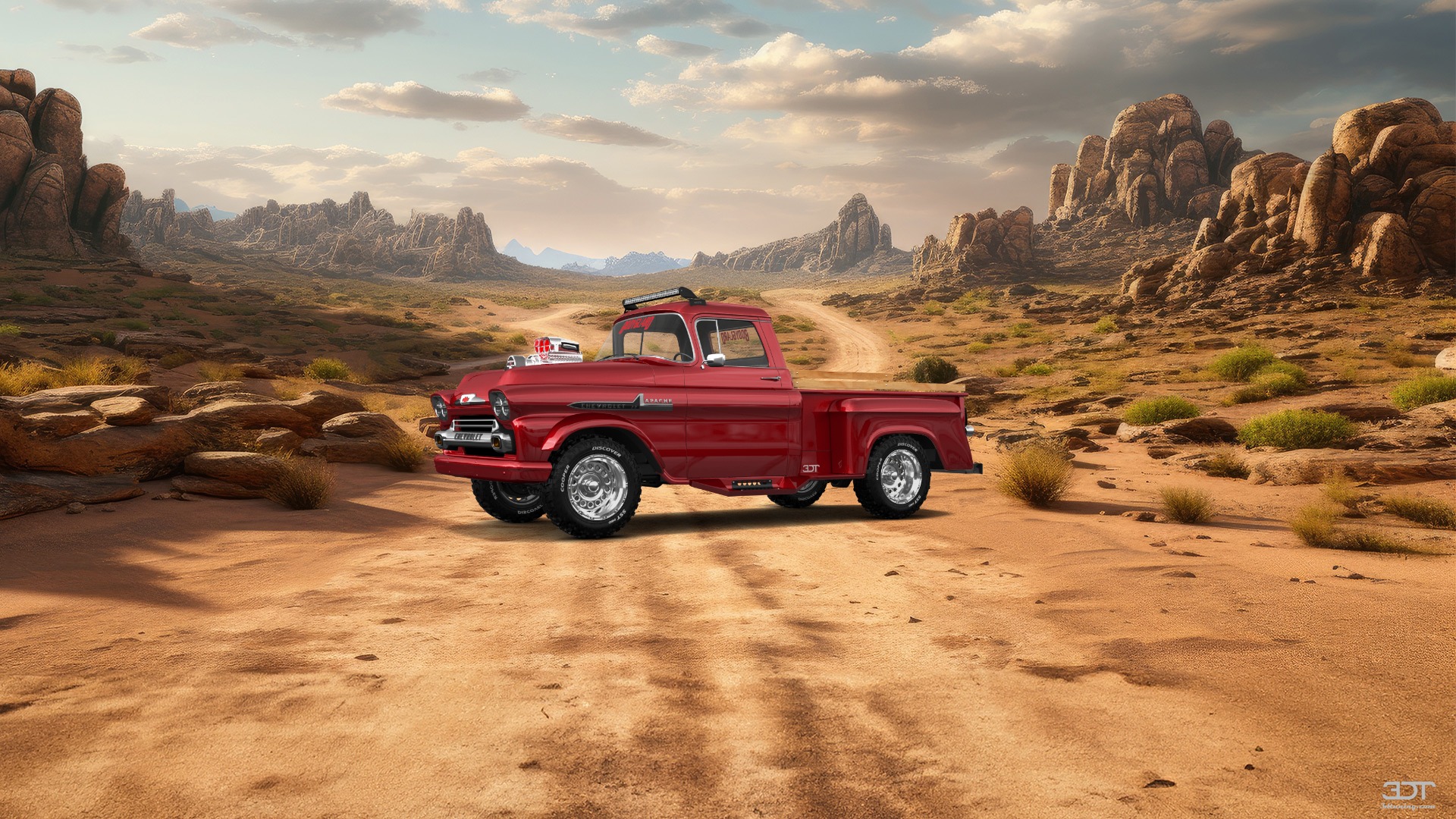 Chevrolet Apache Stepside 2 Door pickup truck 1959