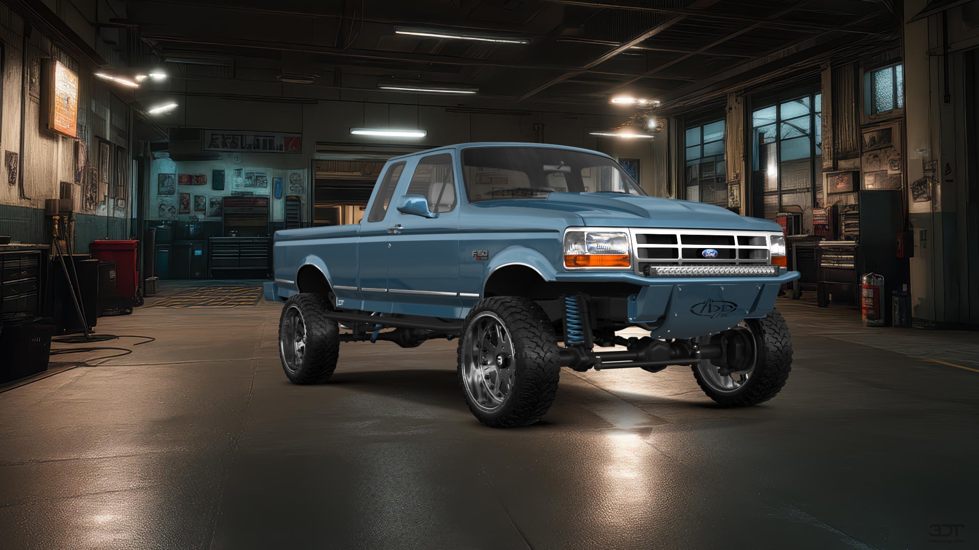 Ford F-150 SuperCab 2 Door pickup truck 1993 tuning