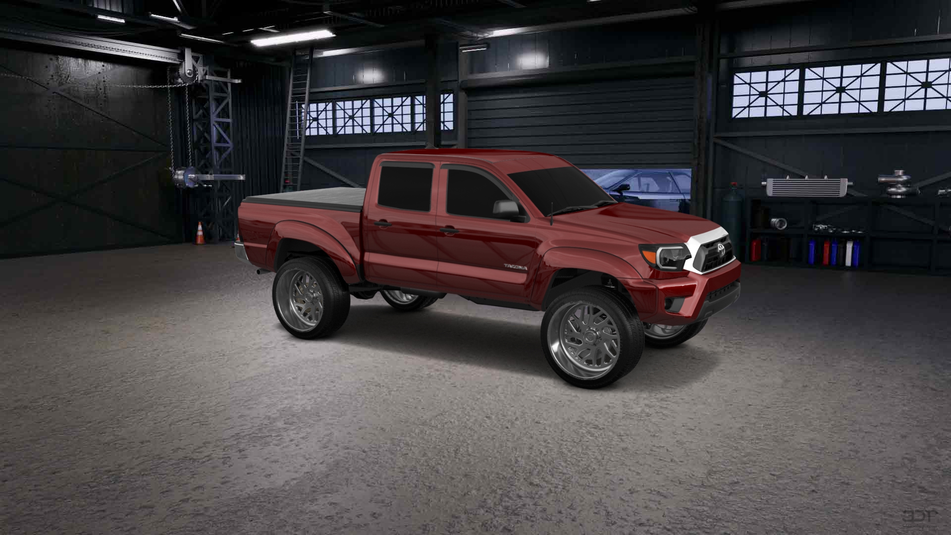 Toyota Tacoma Crew Cab 5.1 ft box 4 Door pickup truck 2012