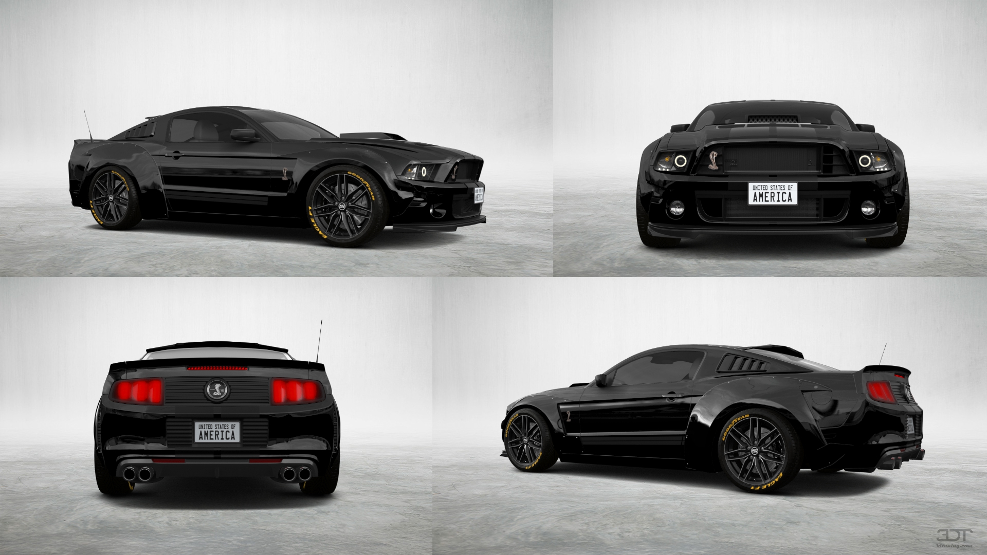 Ford Mustang GT500 2 Door Coupe 2013 tuning