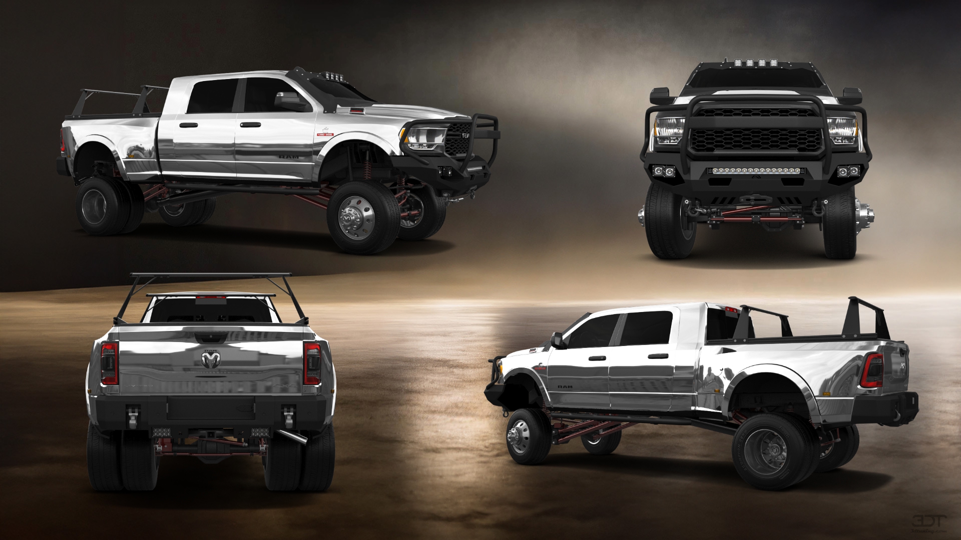 Dodge Ram 3500 4 Door pickup truck 2020 tuning