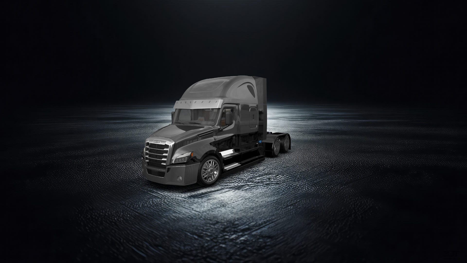 Freightliner Cascadia Sleeper Cab Truck 2018 tuning