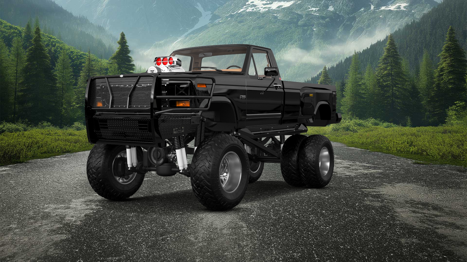 Ford F-350 Dually Regular Cab 2 Door pickup truck 1980