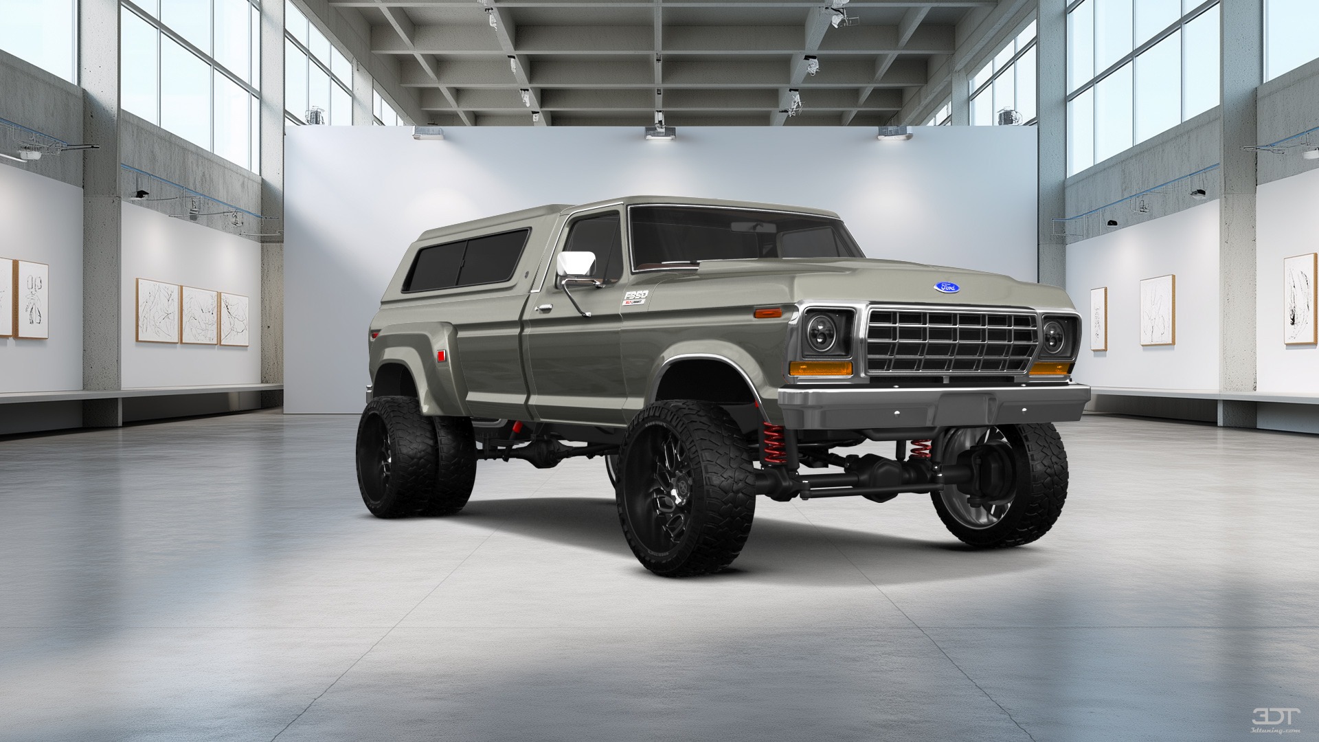 Ford F-350 Dually Regular Cab 2 Door pickup truck 1978 tuning