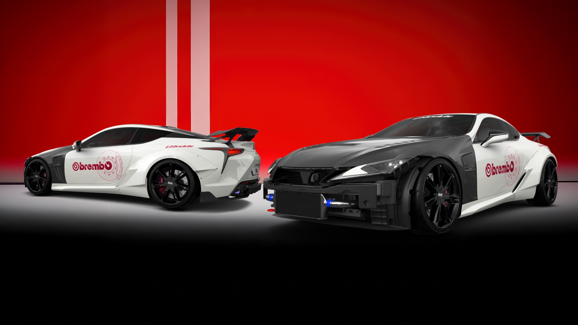 Lexus LC500 2 door fastback coupe 2017 tuning