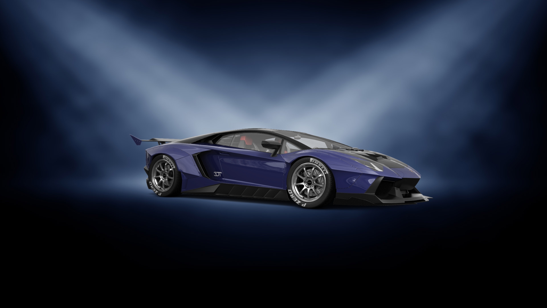 Lamborghini Aventador 2 Door Coupe 2012 tuning