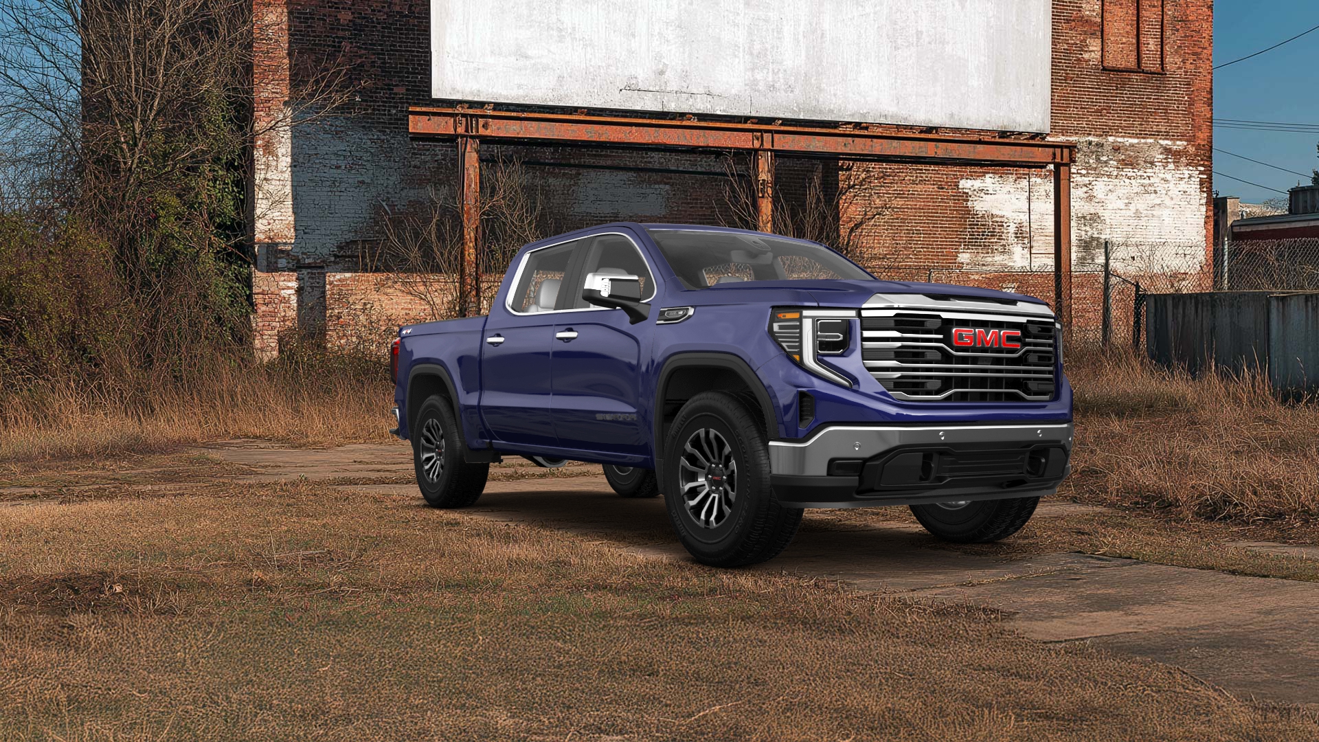 GMC Sierra 1500 Crew Cab 5.8 ft box 4 Door pickup truck 2023 tuning