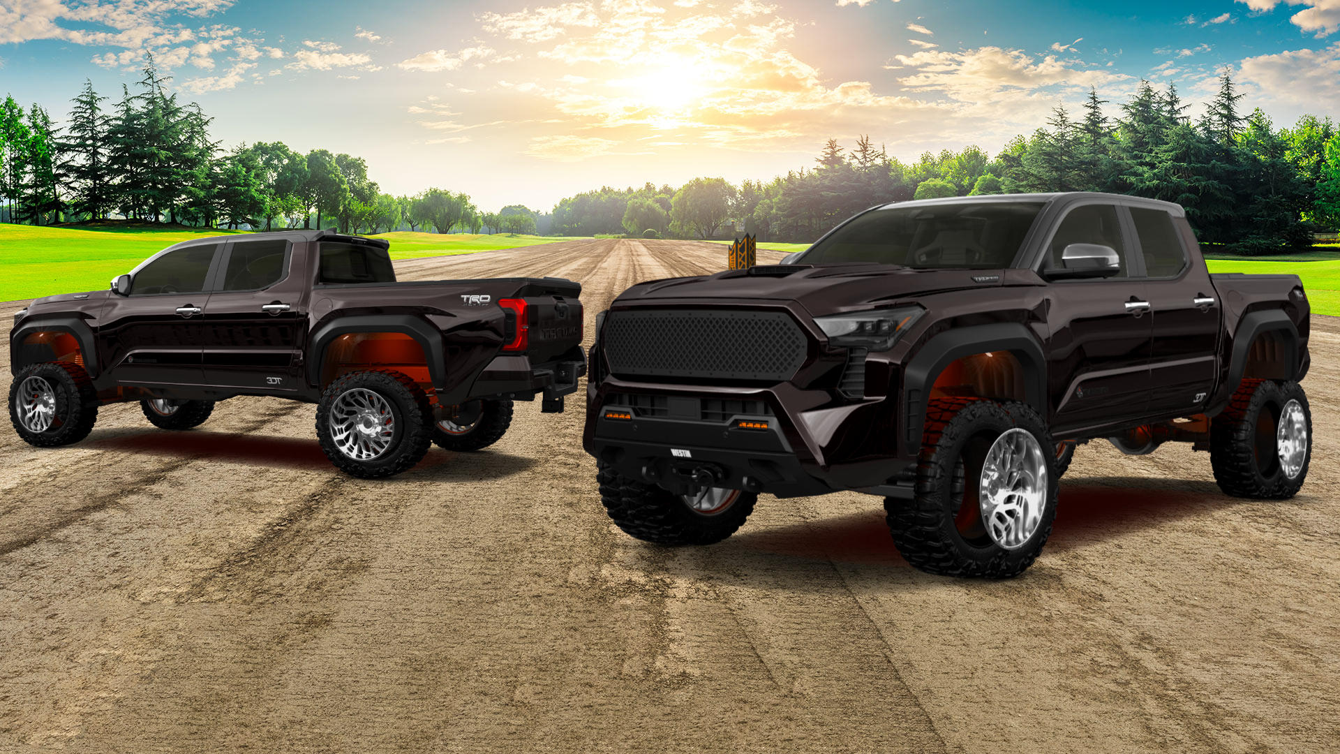 Toyota Tacoma Crew Cab 4 Door pickup truck 2024 tuning