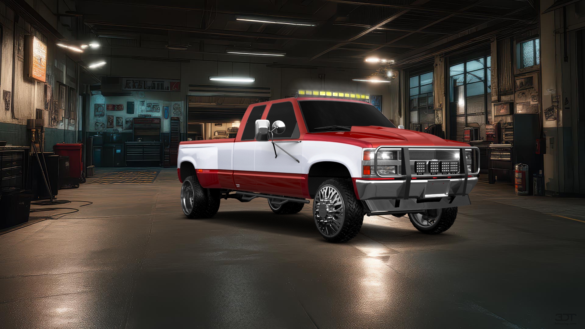 Chevrolet K3500 Extended Cab Pickup Truck 1988 tuning