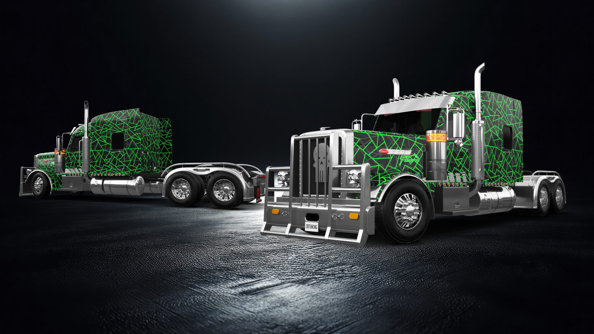 Peterbilt 589 Sleeper Cab Truck 2024 tuning