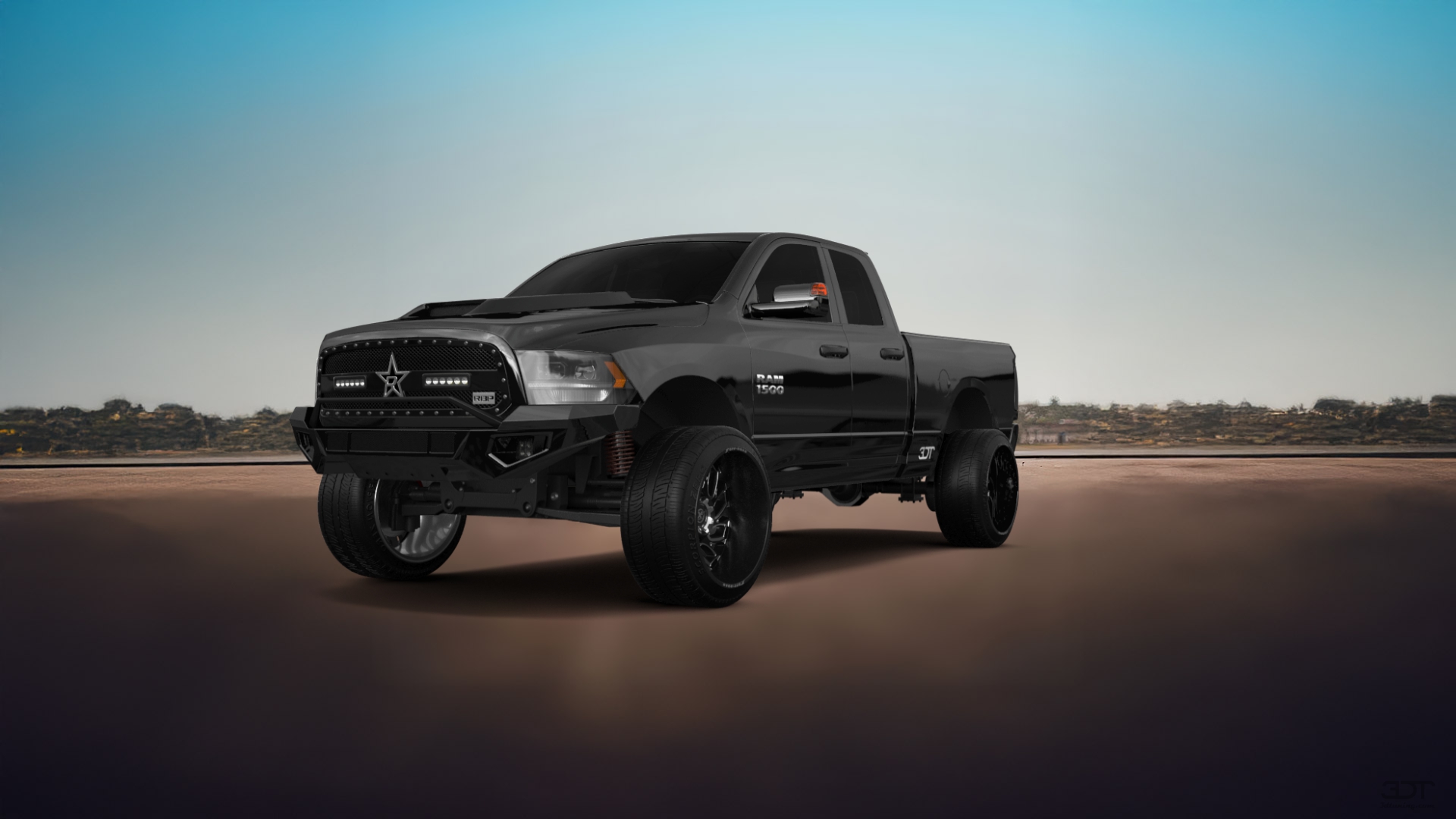 Dodge Ram 1500 Quad-Cab 4 door 2014 tuning
