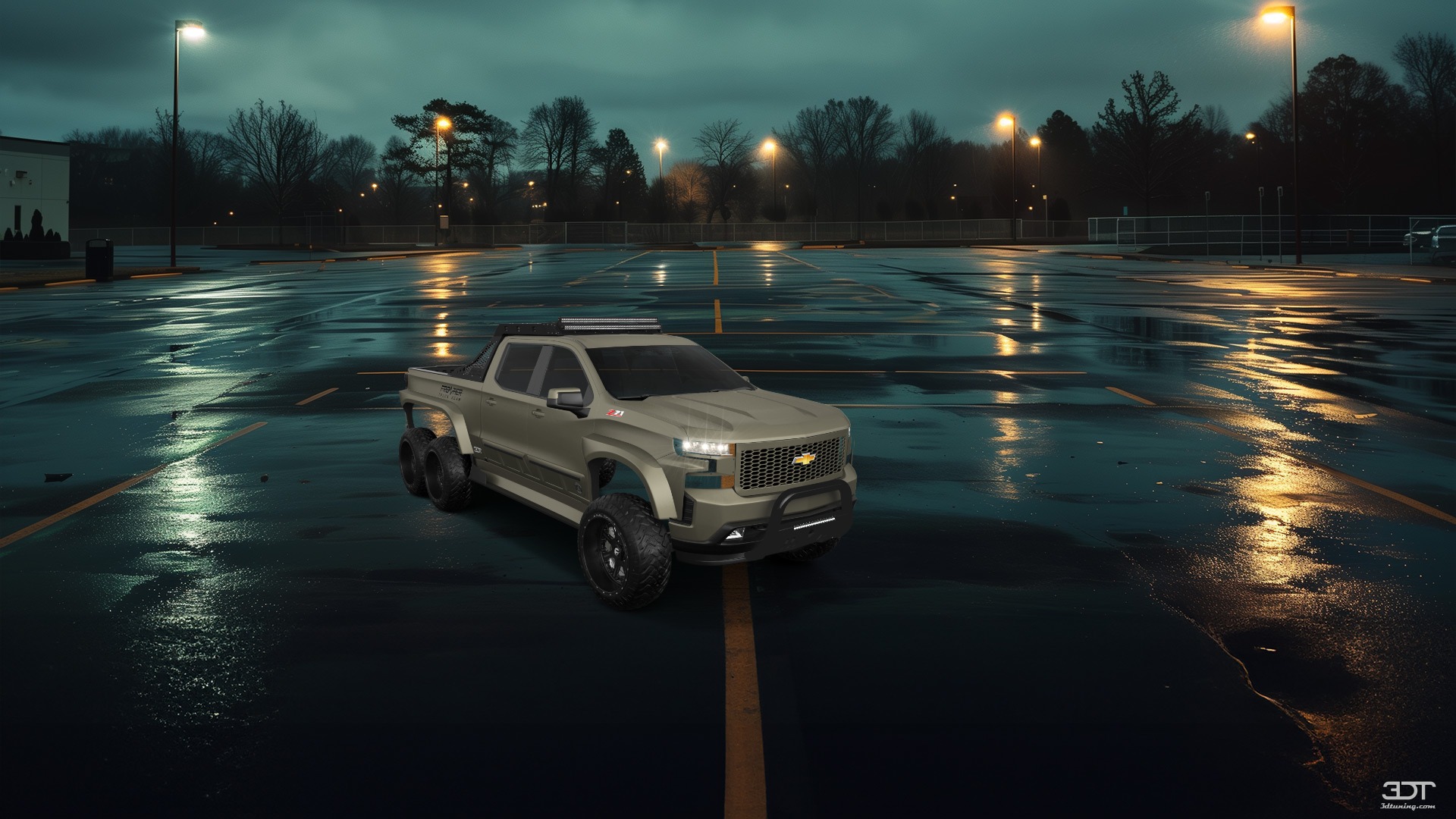 Chevrolet Silverado Hennessey Goliath 6X6 Truck 2020 tuning