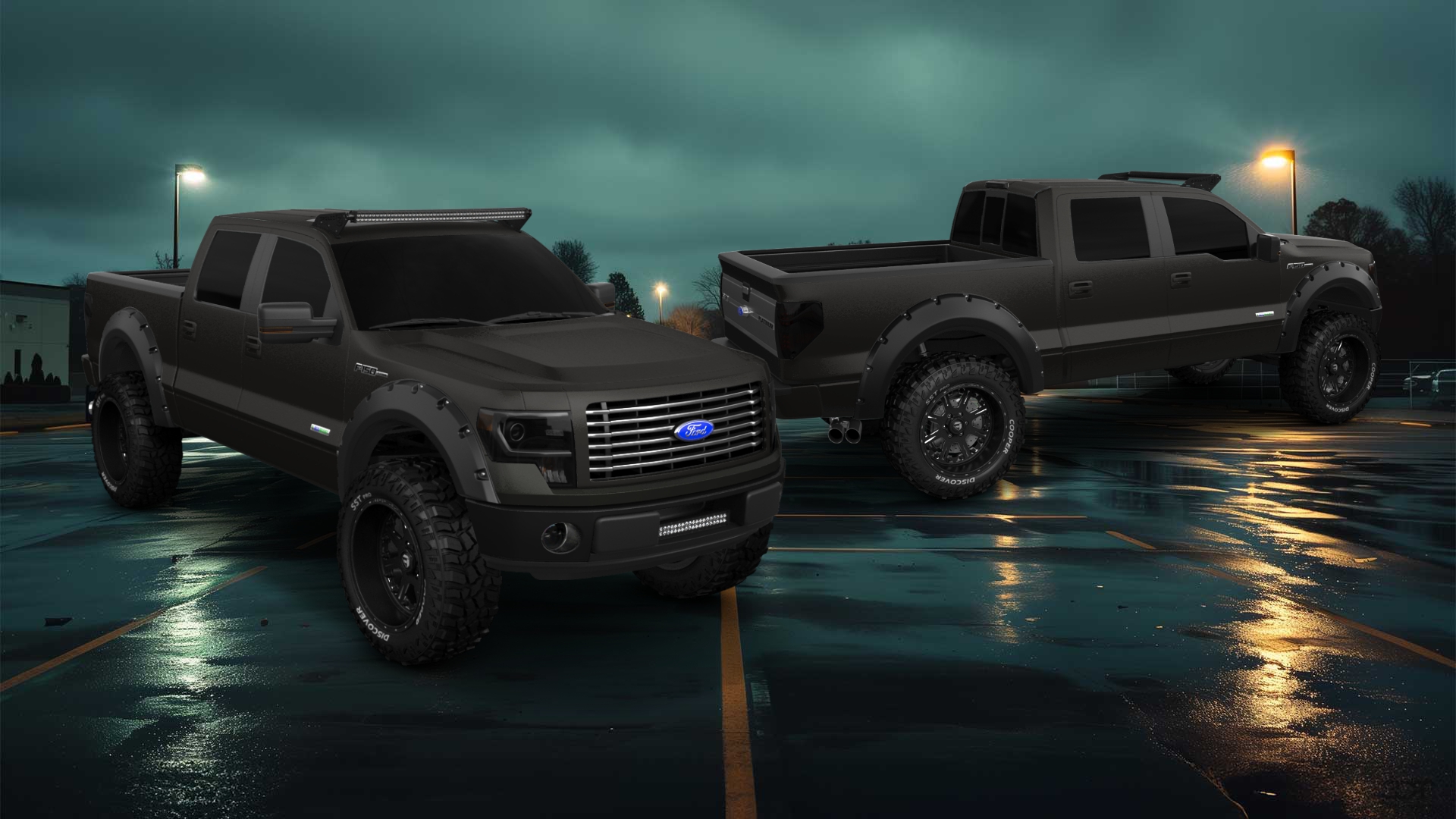 Ford F-150 Crew Cab 4 Door pickup truck 2013