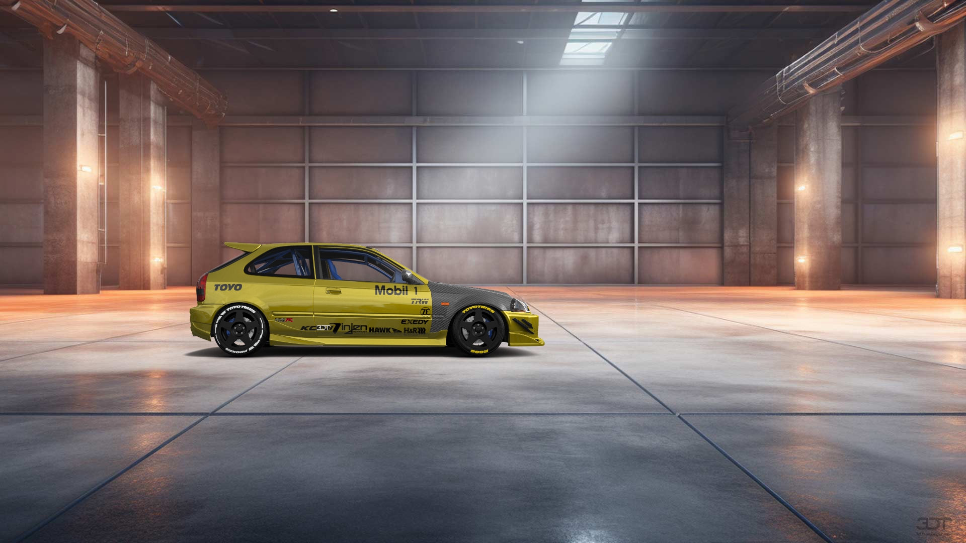 Honda Civic 3 Door Hatchback 1997 tuning