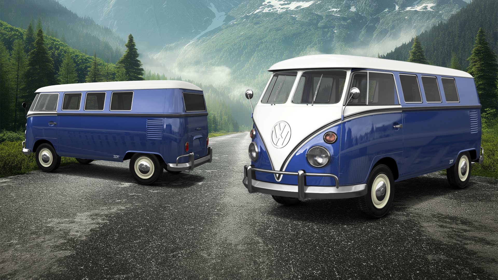 Volkswagen T1 Van 1950 tuning