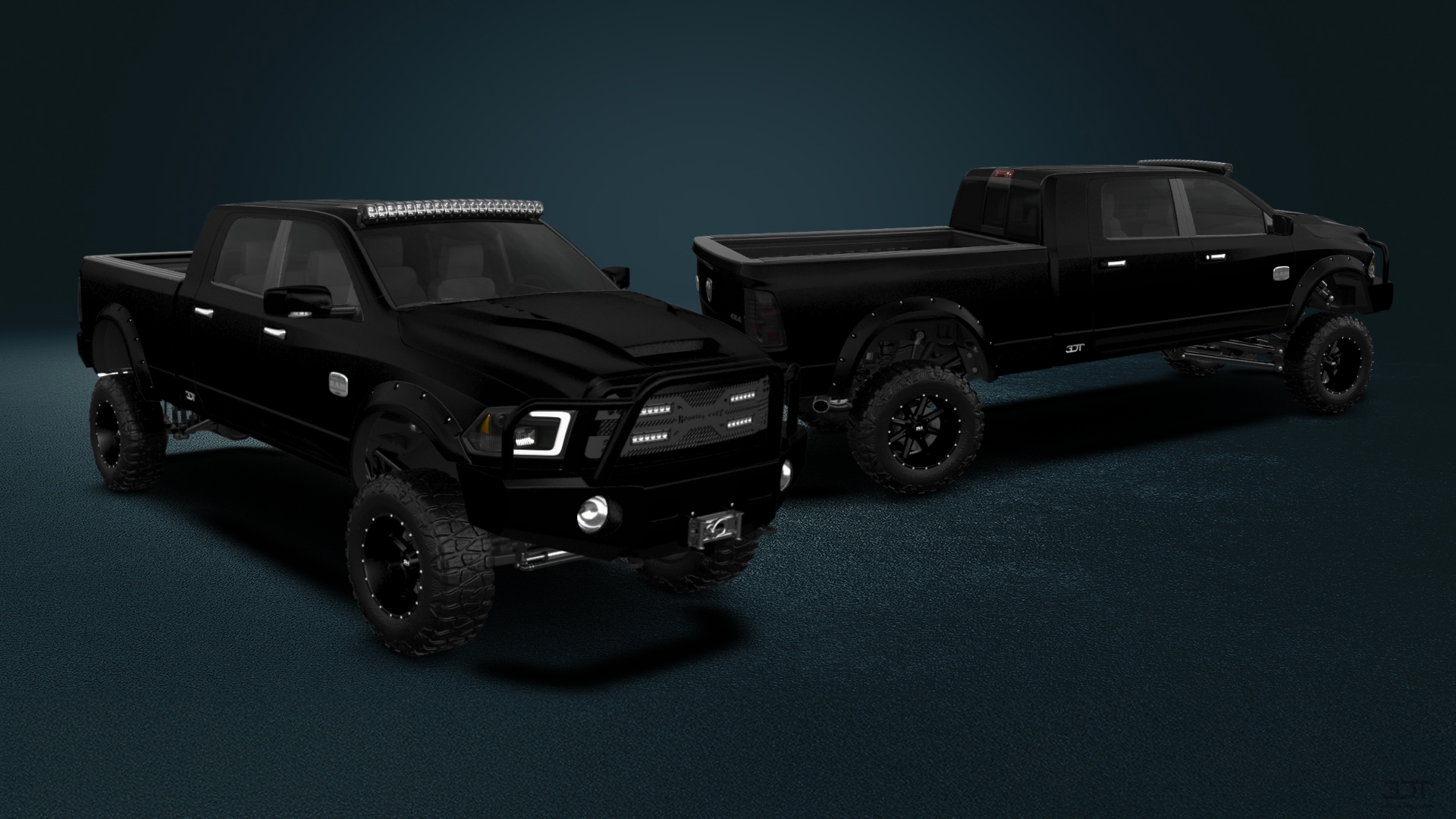 Dodge Ram 2500 Mega Cab 6.4 ft box 4 Door pickup truck 2010 tuning