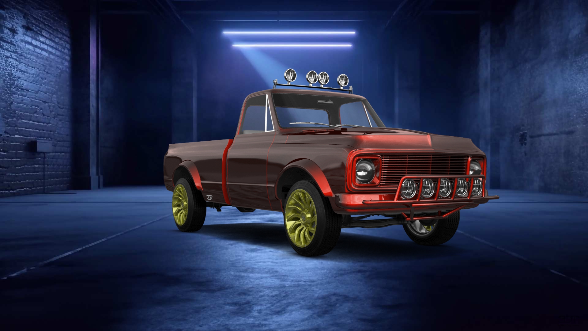 Chevrolet C-10 Cheyenne 2 Door pickup truck 1972 tuning