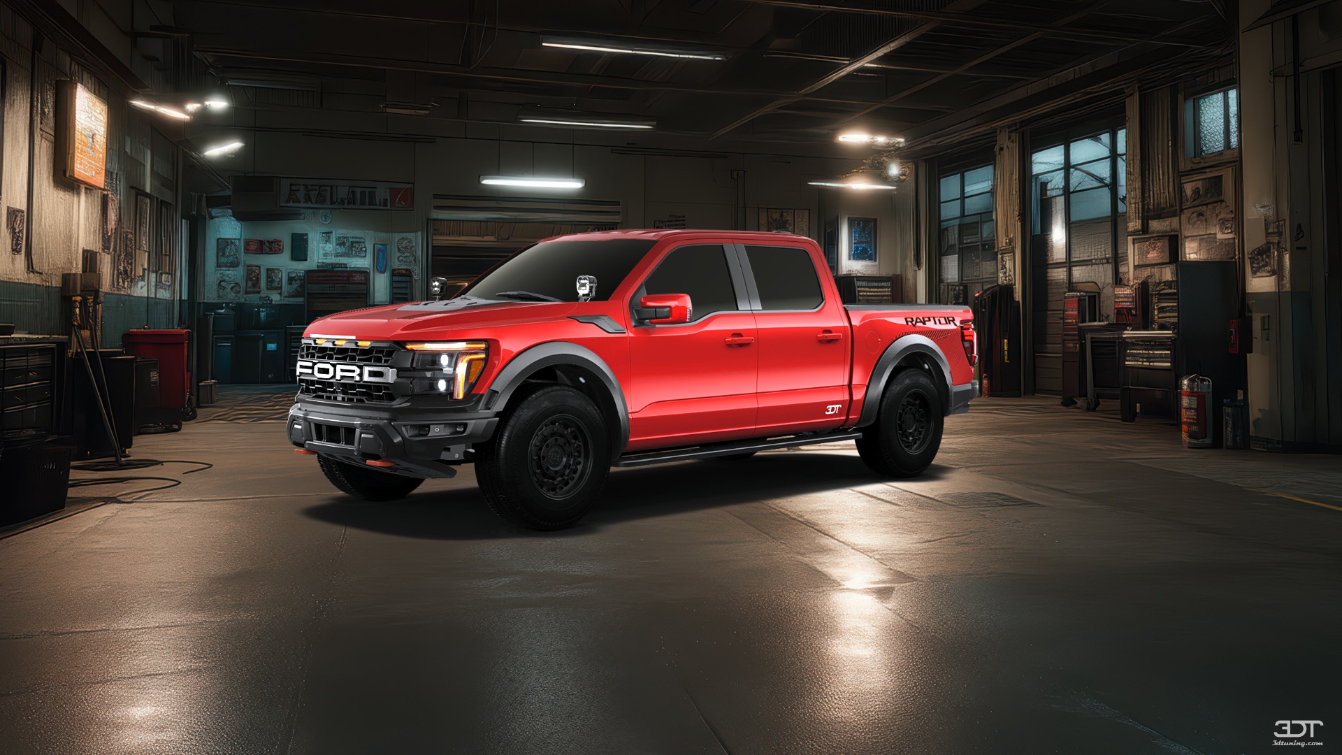 Ford F-150 Raptor 4 Door pickup truck 2024 tuning