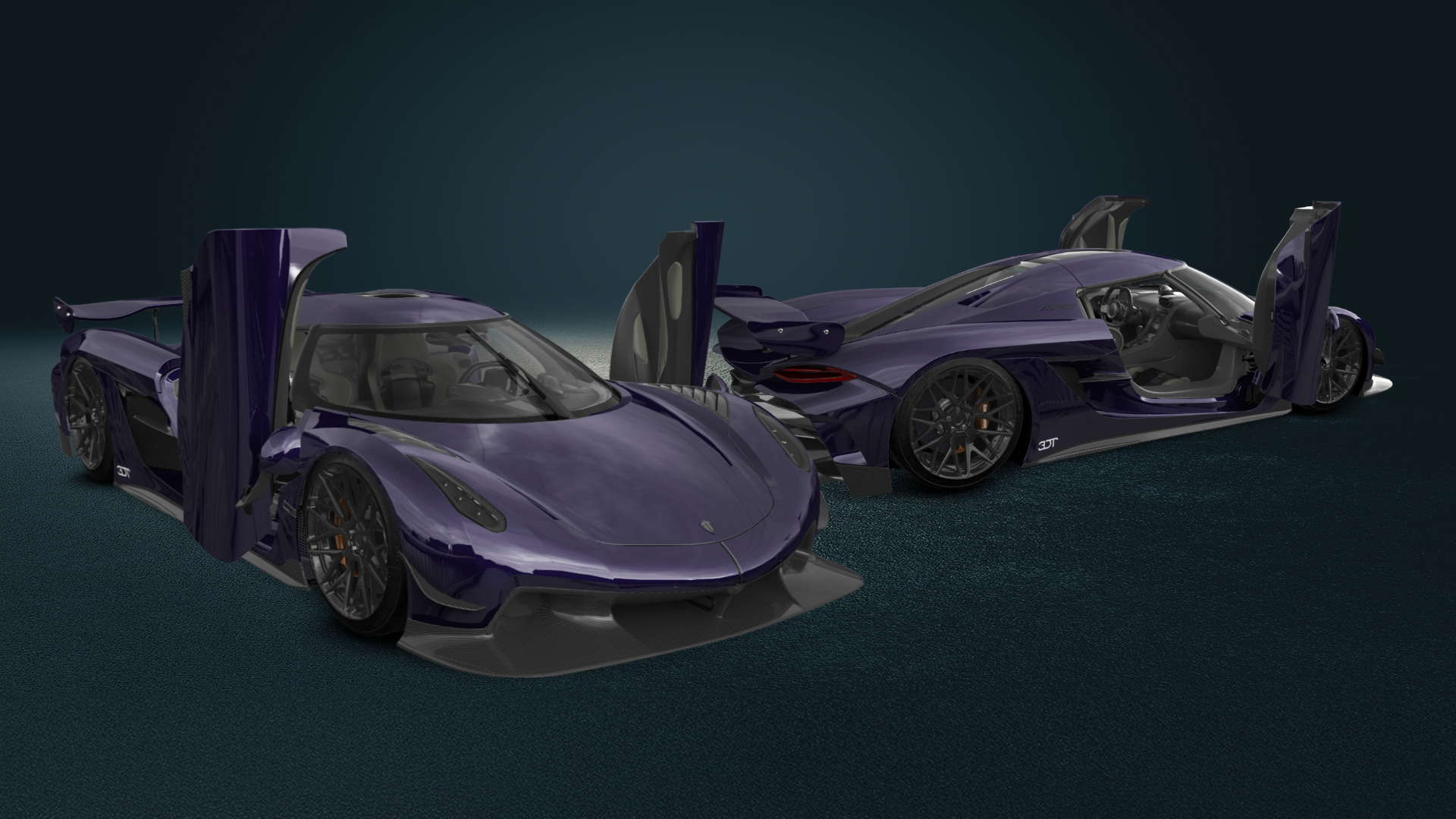 Koenigsegg Jesko 2 door targa top 2020 tuning