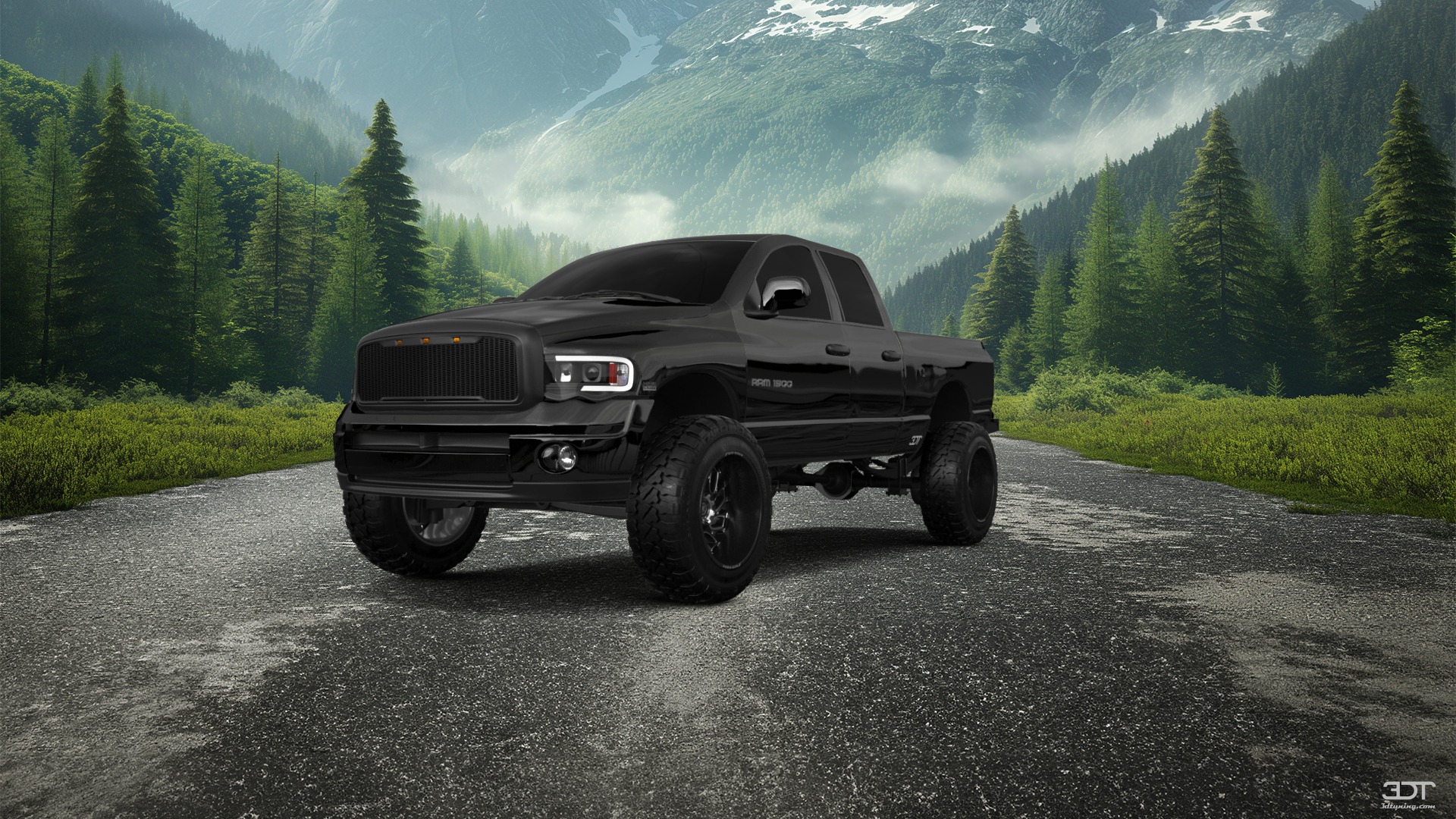 Dodge Ram 1500 6.4 ft box 4 Door pickup truck 2002