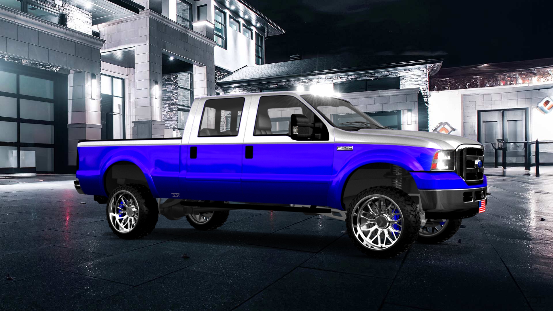 Ford F-250 Crew Cab 4 Door pickup truck 1999