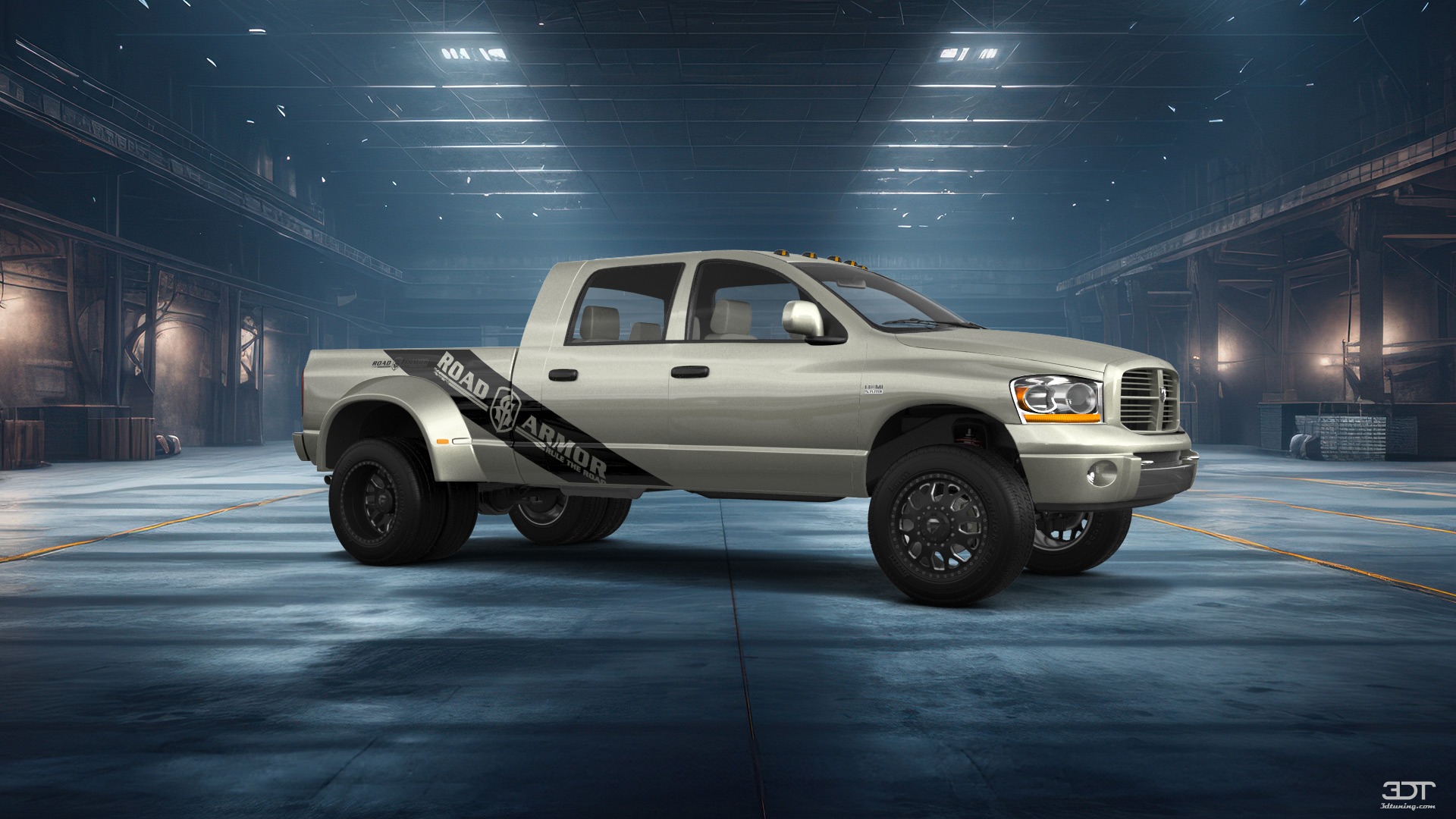 Dodge Ram 3500 Dually 4 Door pickup truck 2007