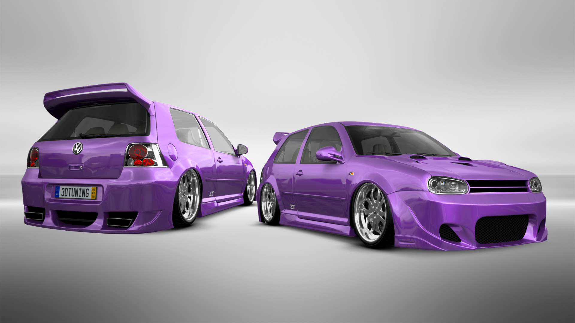 Volkswagen Golf 4 (mk4) 3 Door Hatchback 1997 tuning
