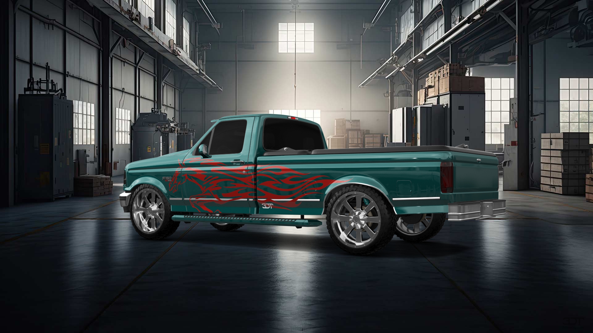 Ford F-150 Regular Cab 2 Door pickup truck 1992