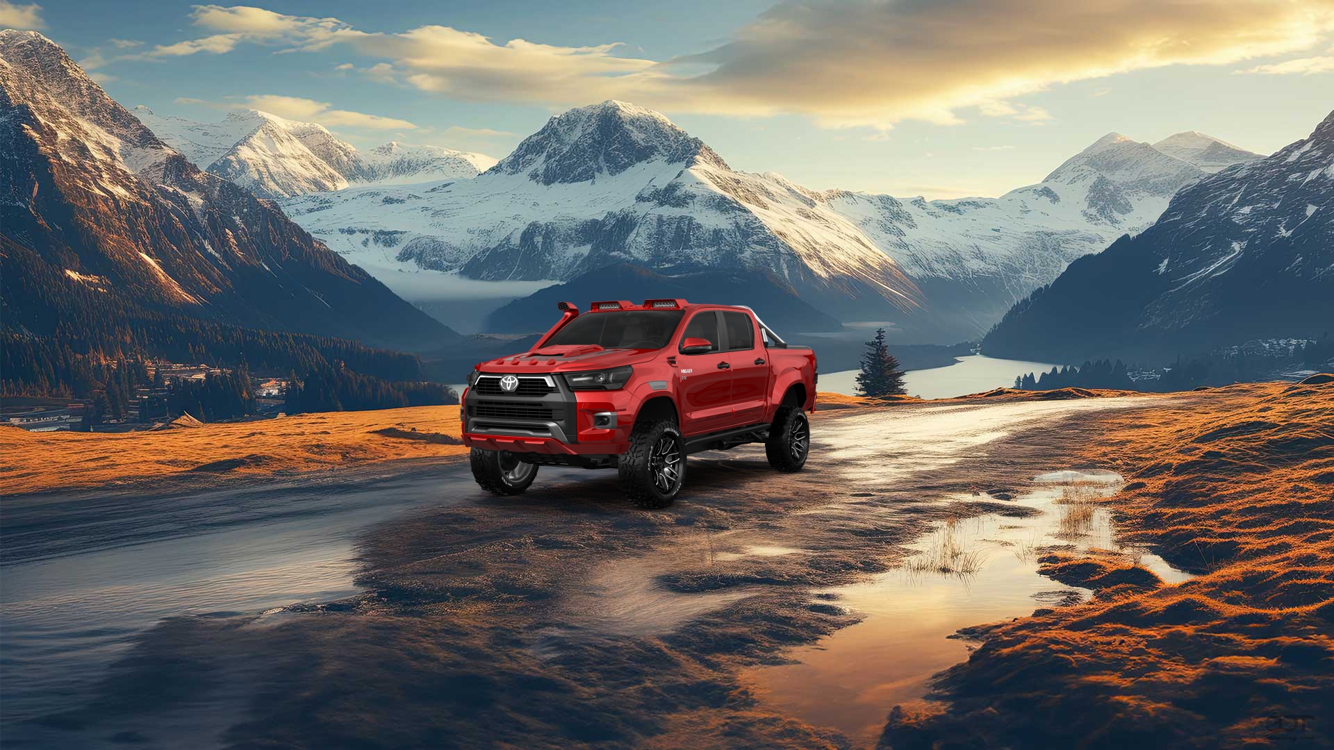 Toyota Hilux Double Cab 4 Door pickup truck 2015 Images