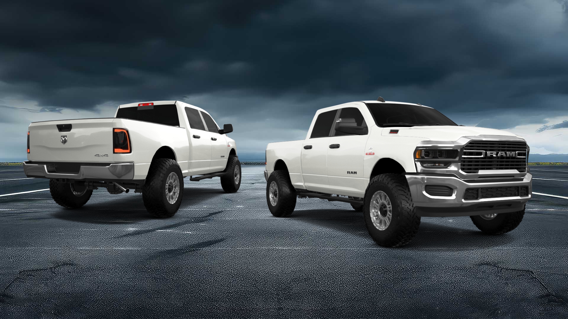 Dodge Ram 2500 4 Door pickup truck 2020 Images