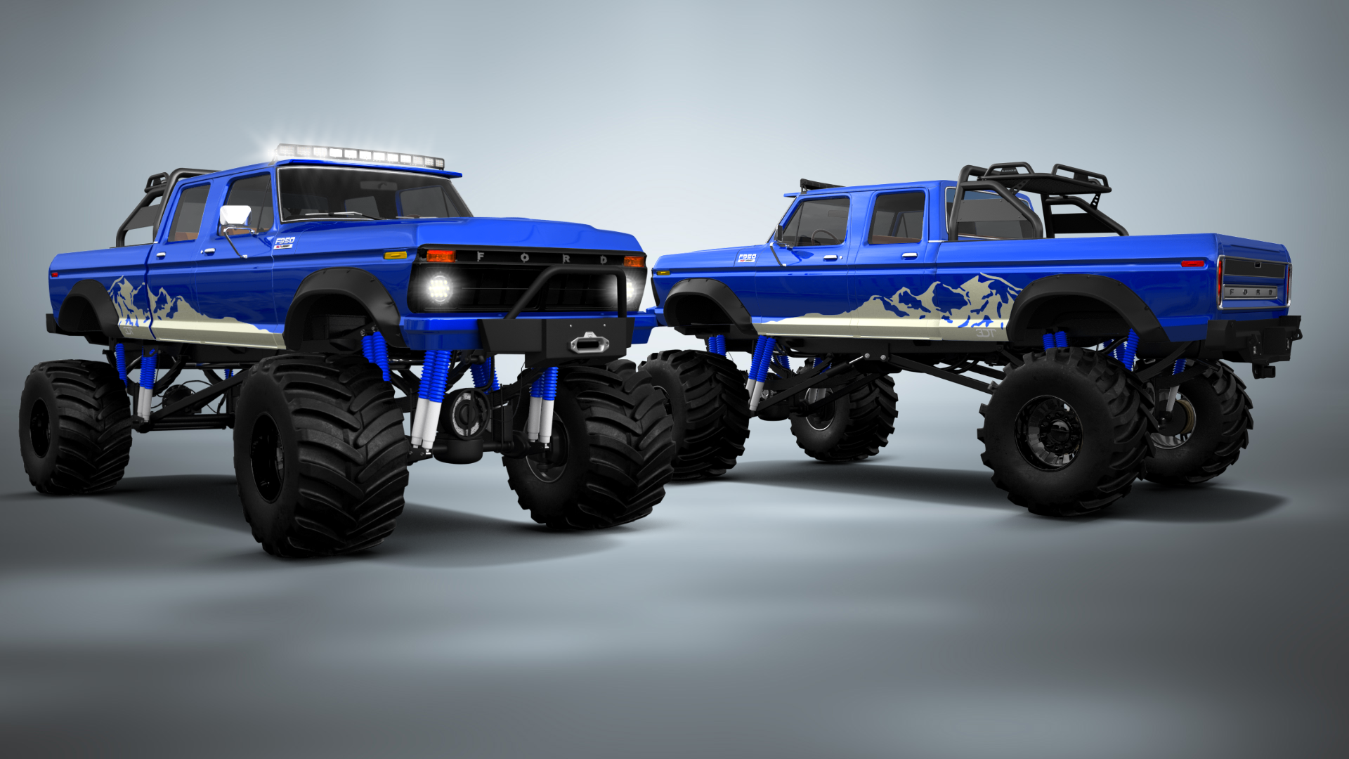 Ford F-350 Dually 4 Door pickup truck 1973 Images