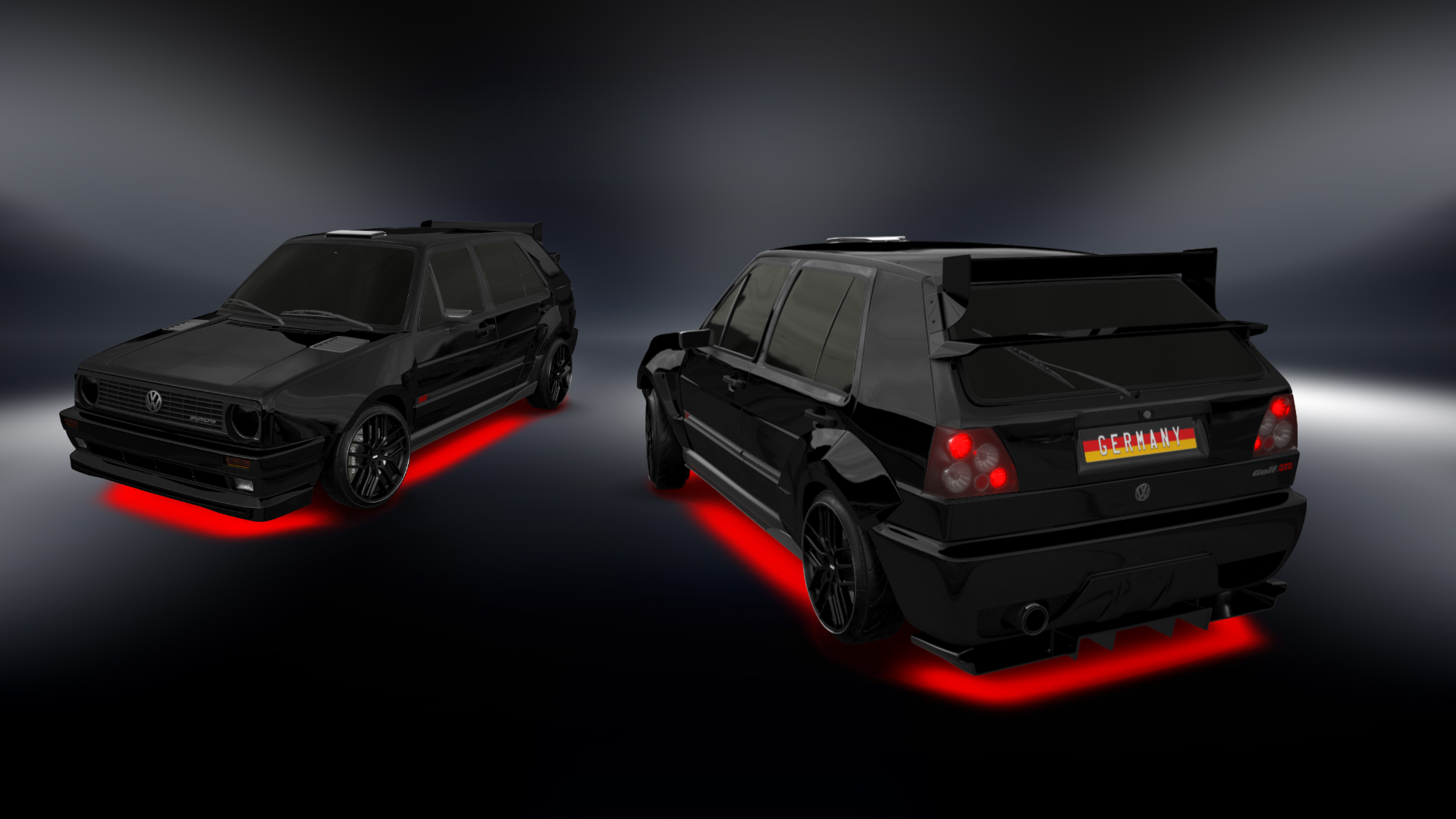 Volkswagen Golf Mk2 5 Door Hatchback 1983 tuning