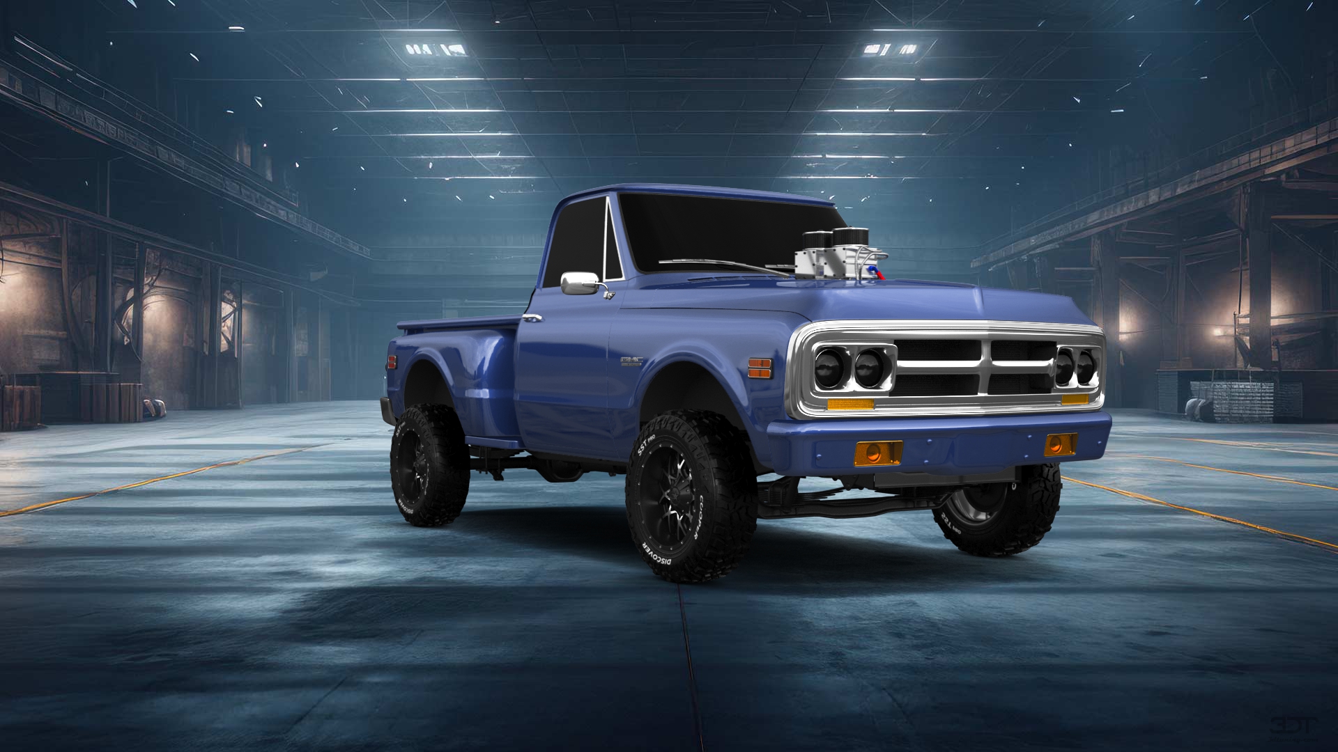 GMC K1500 2 Door pickup truck 1971 tuning