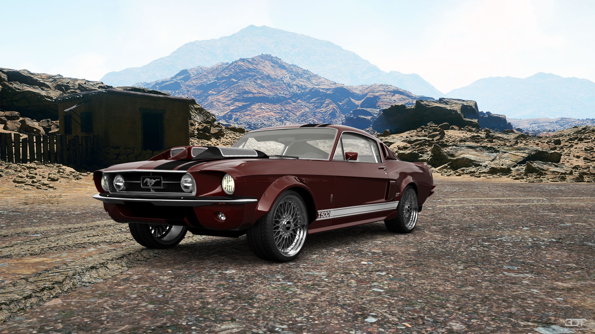Mustang GT500 2 Door Coupe 1968 tuning
