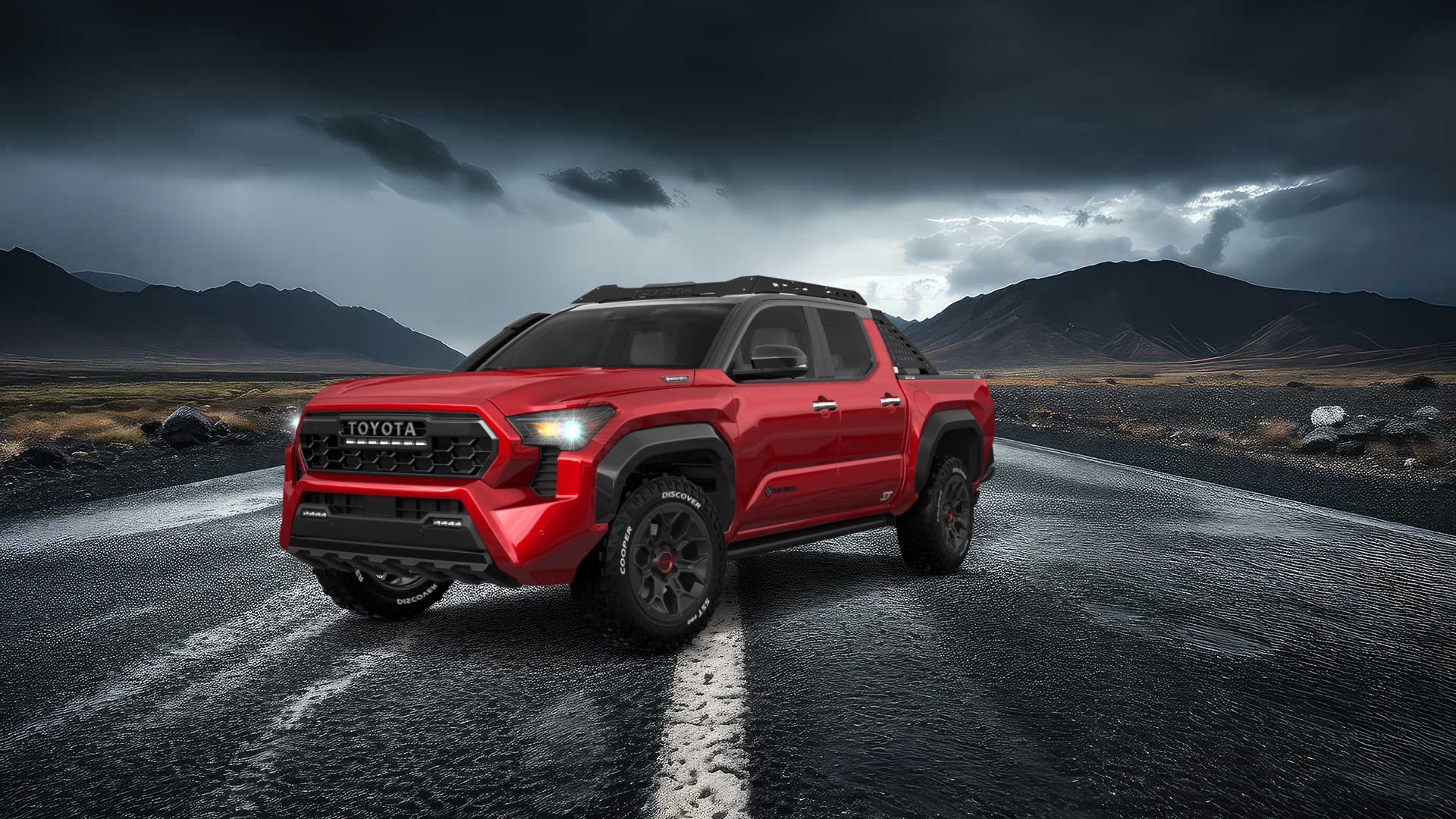 Toyota Tacoma Crew Cab 4 Door pickup truck 2024 Images