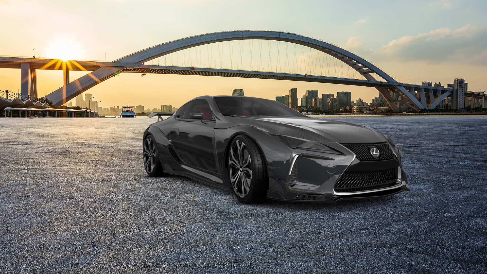 Lexus LC500 2 door fastback coupe 2017