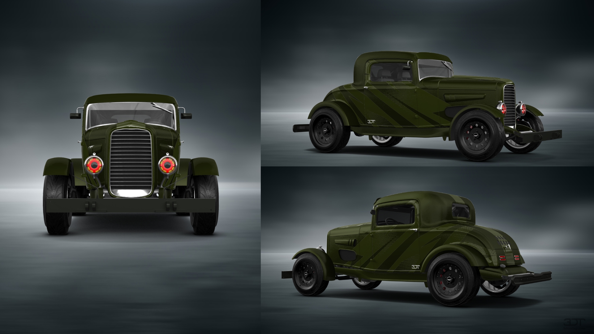 Ford Model B Deluxe 2 Door Coupe 1932