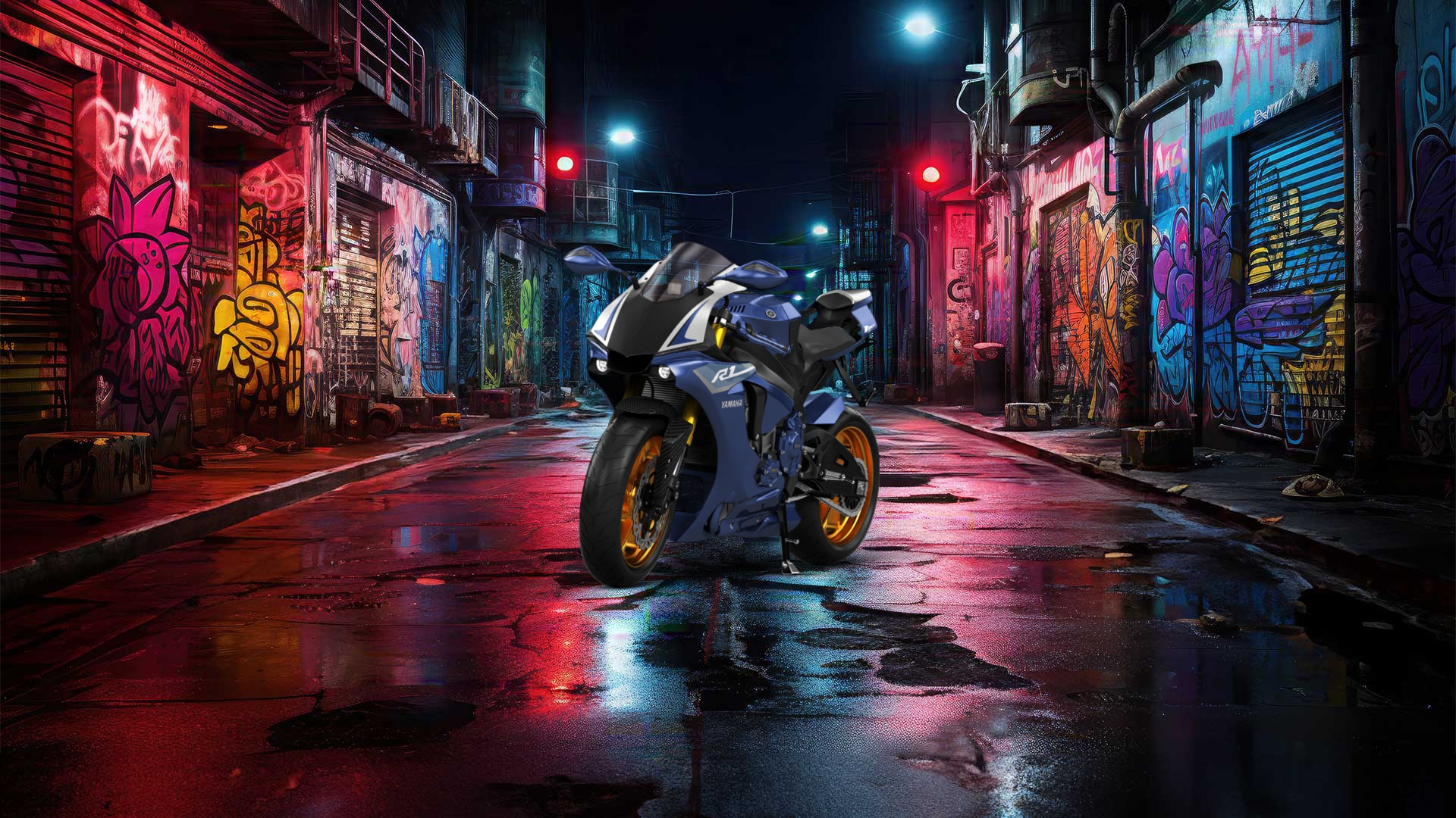 Yamaha YZF R1 Sport Bike 2015
