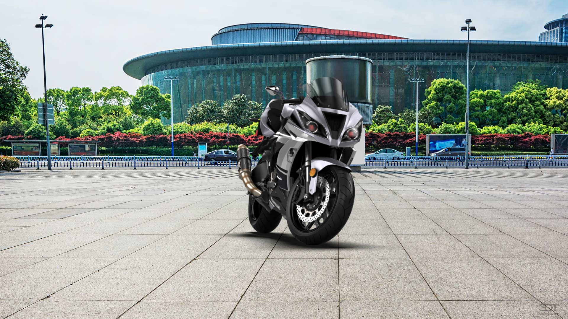 Kawasaki Ninja ZX 6R Sport Bike 2015