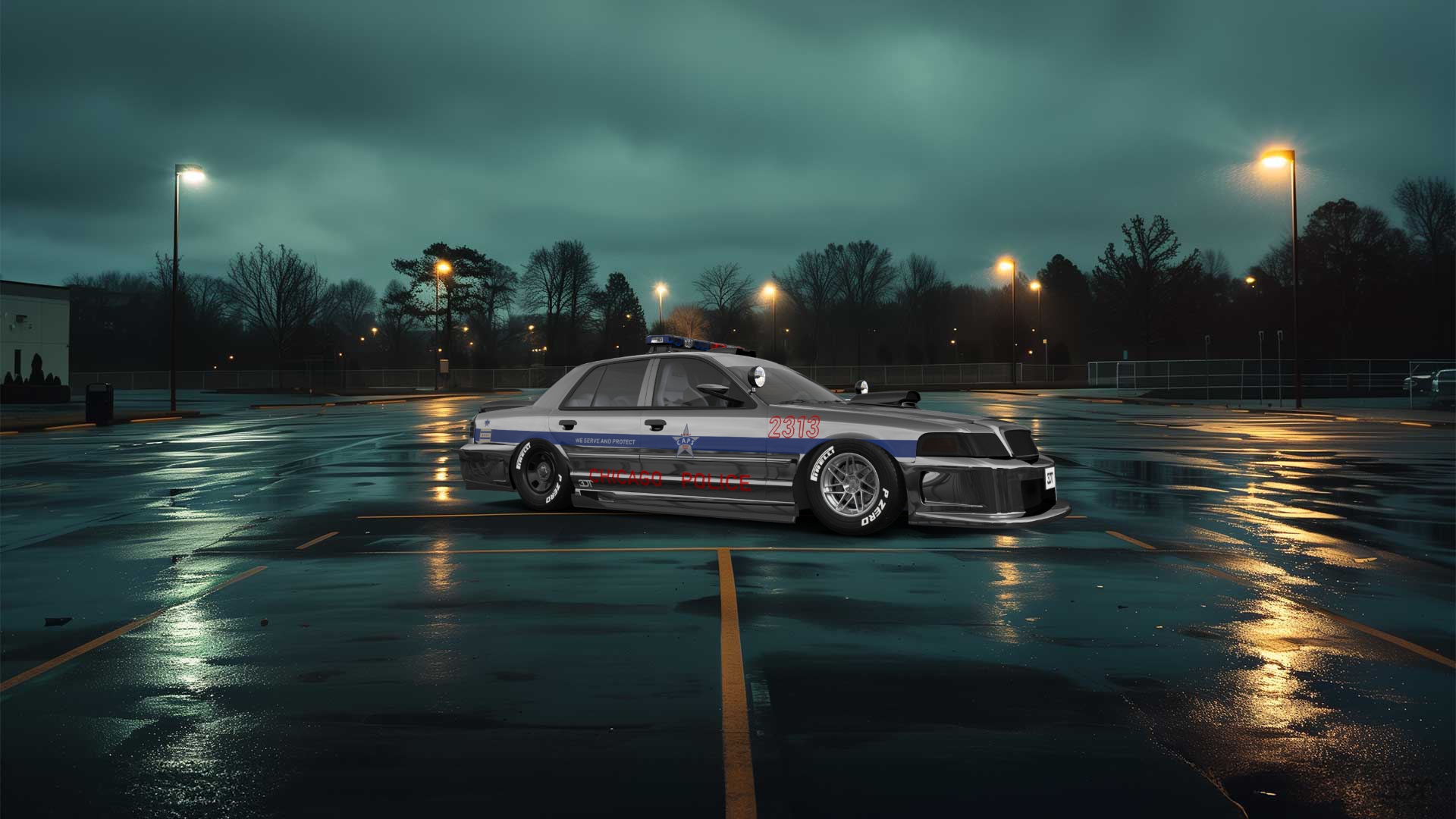 Ford Crown Victoria Sedan 2007 tuning