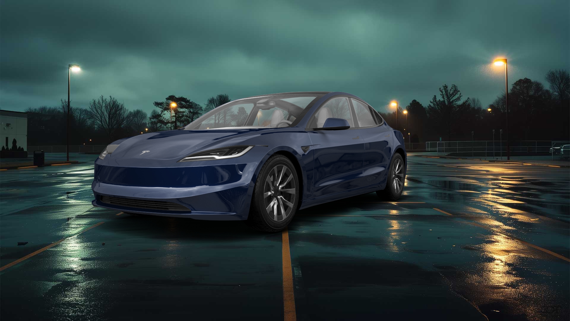 Tesla Model 3 4 Door Saloon 2023 tuning