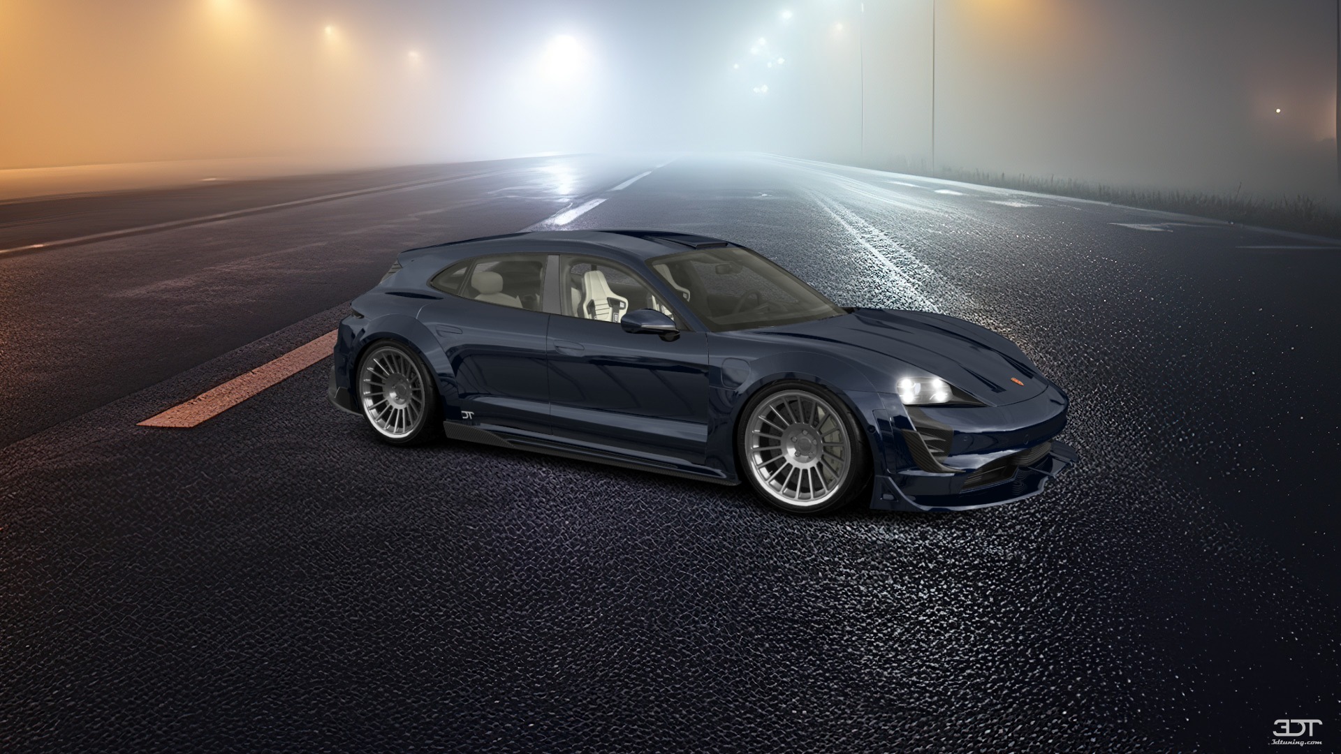 Porsche Taycan Sport Turismo Shooting Brake 2019 tuning