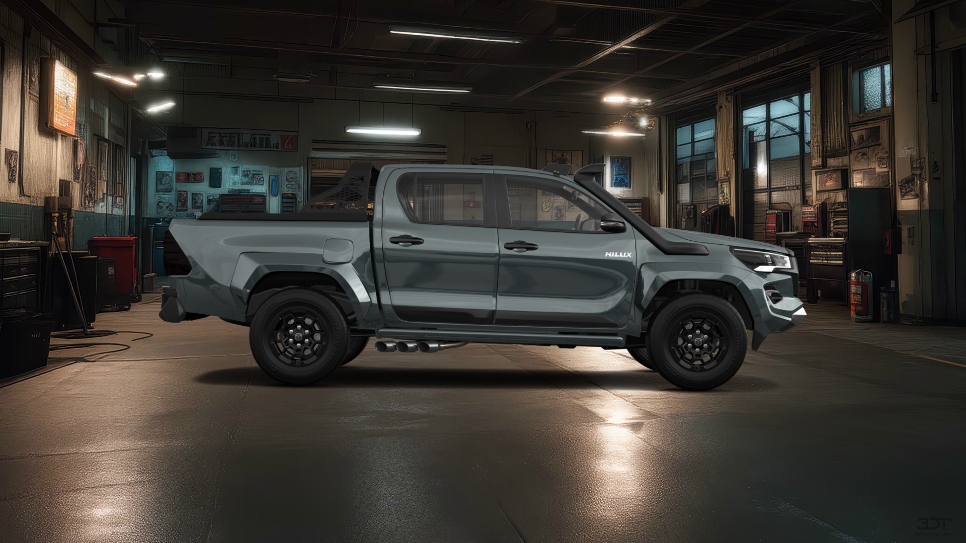Toyota Hilux Double Cab 4 Door pickup truck 2015 tuning
