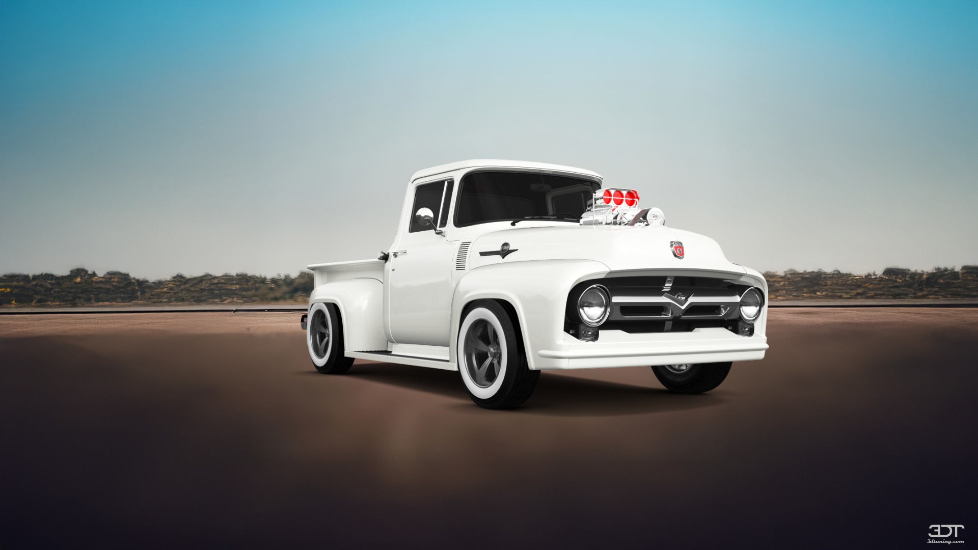 Ford F-100 2 Door truck 1956 tuning