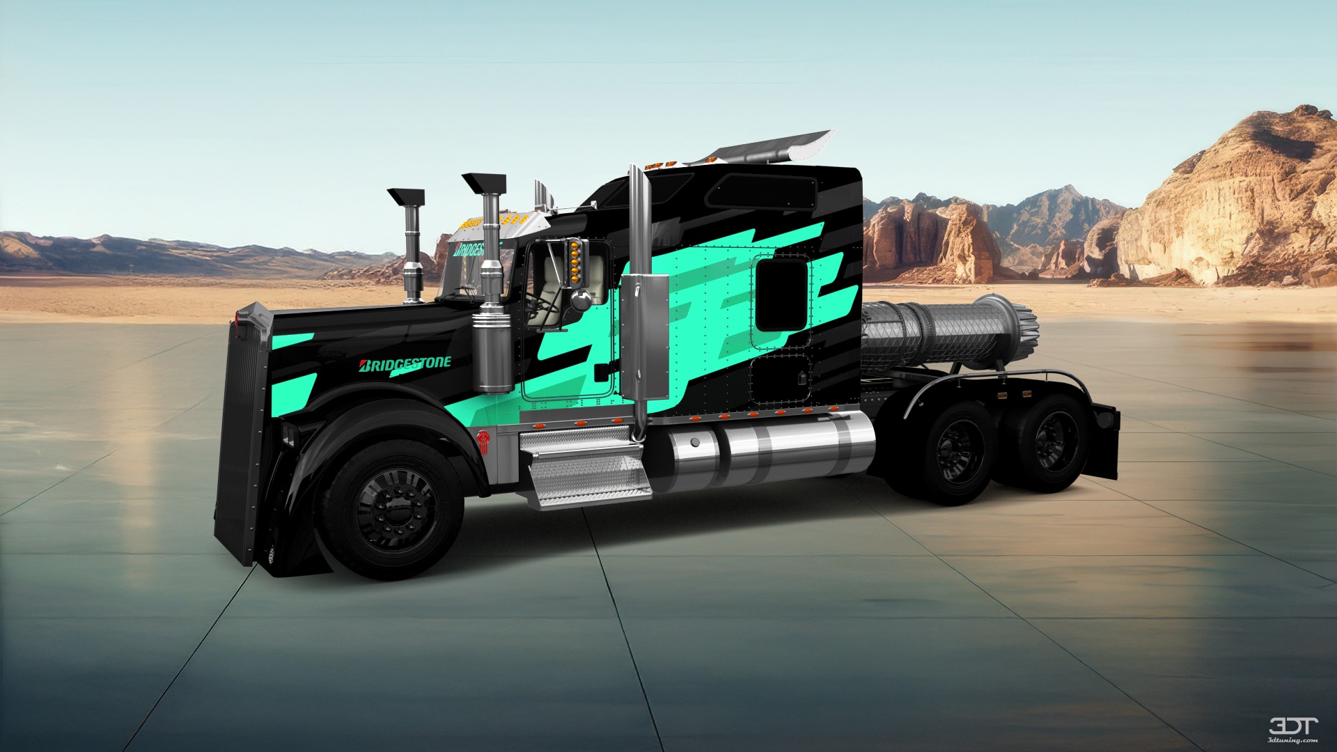Kenworth W900 Sleeper Cab Truck 2015 tuning