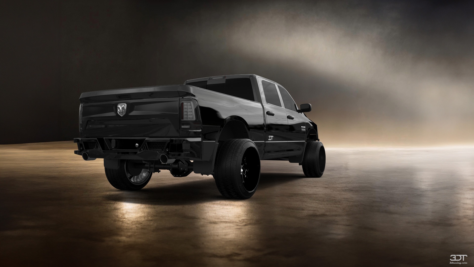 Dodge Ram 1500 Crew Cab 6.4 ft box 4 Door pickup truck 2009 tuning