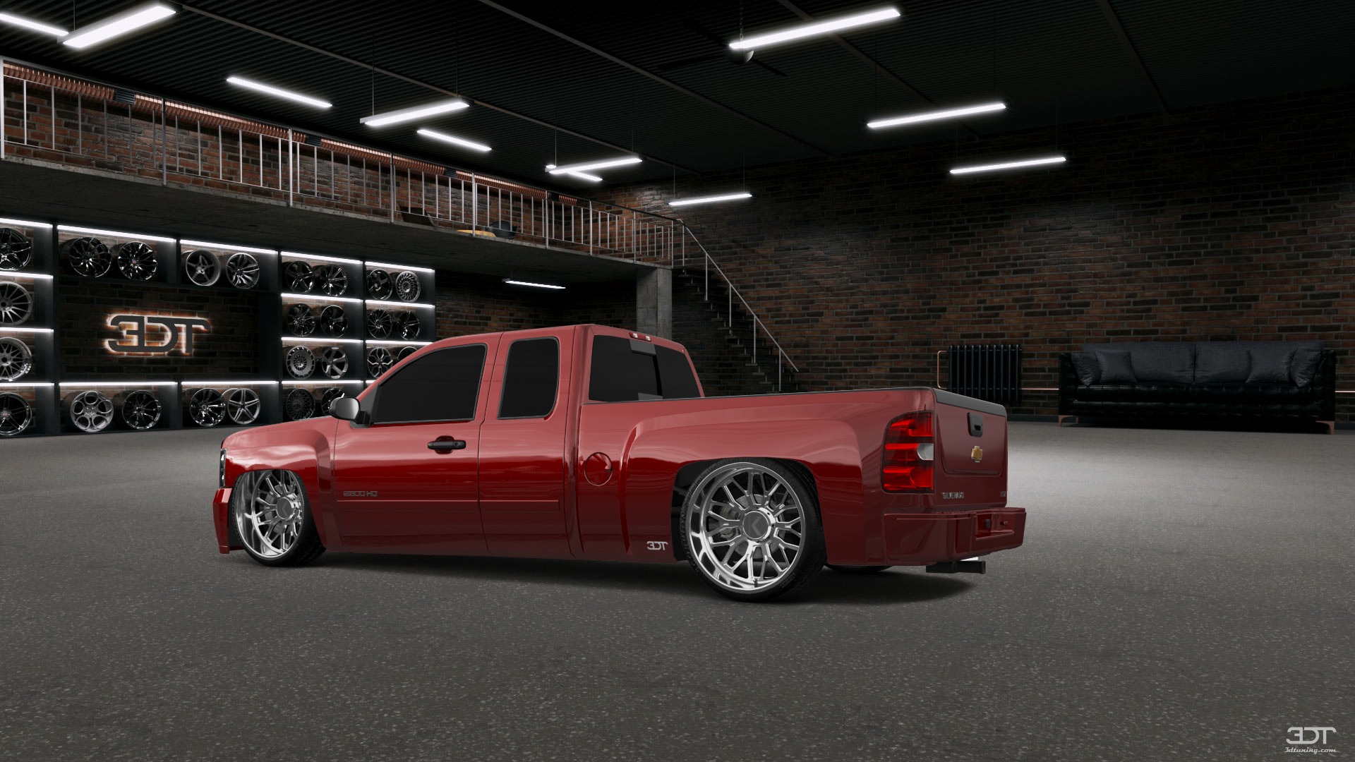 Chevrolet Silverado 2500 HD Extended Cab Pickup Truck 2007