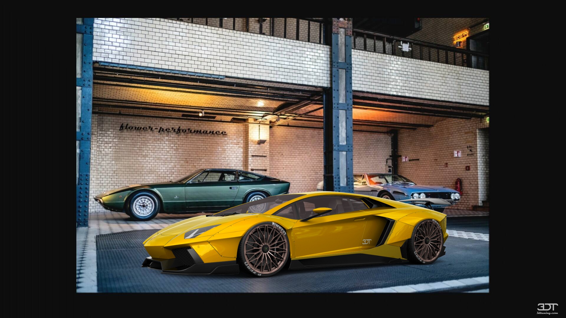 Lamborghini Aventador 2 Door Coupe 2012 tuning