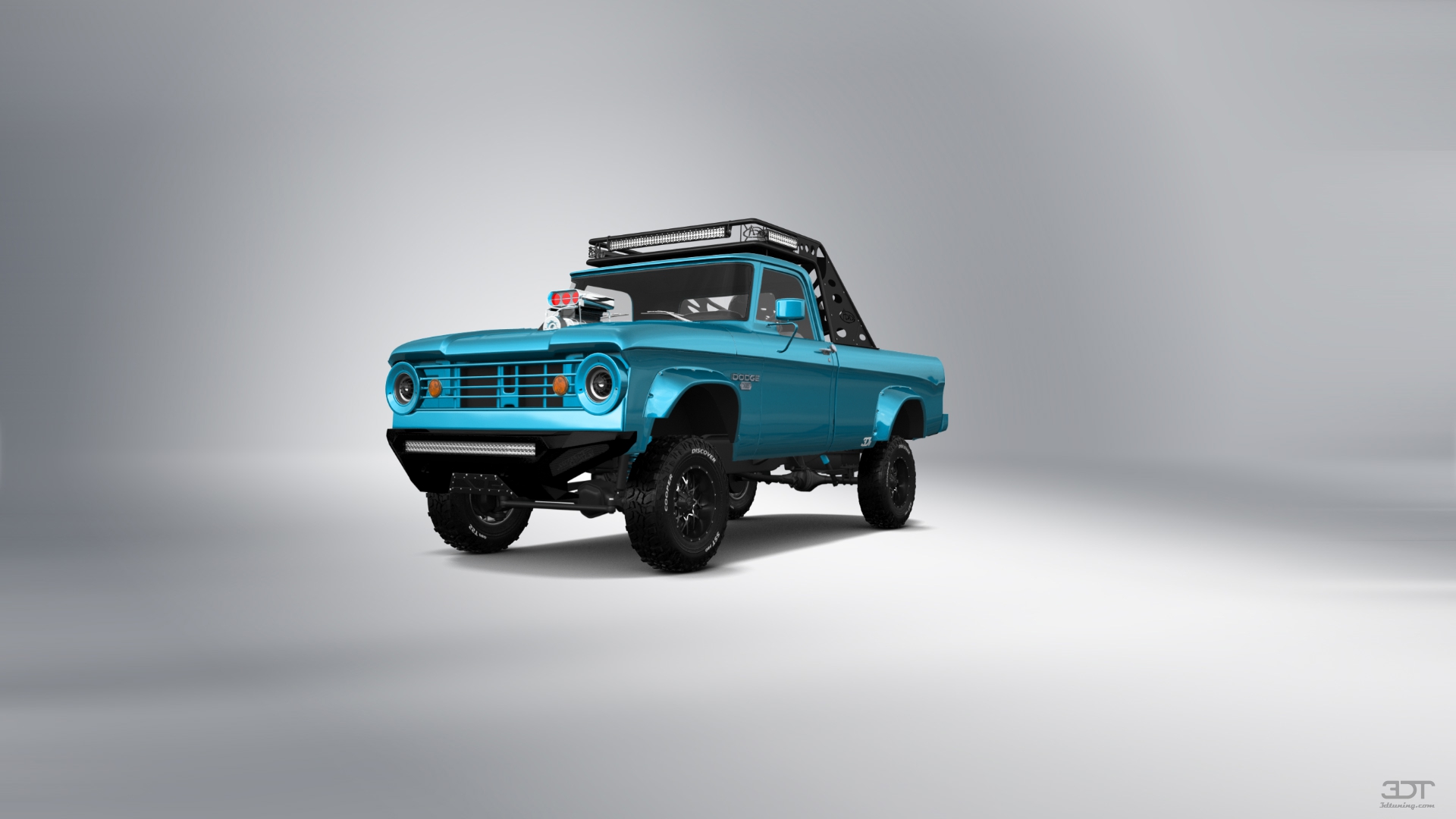 Dodge Power Wagon W200 2 Door pickup truck 1966
